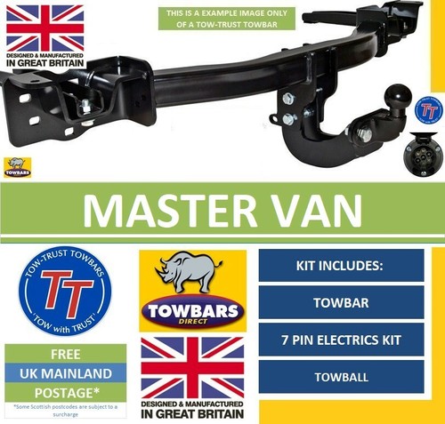 Flange towbar for - flange, renault