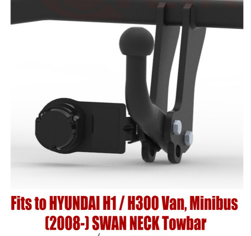 Swan neck tow bar - neck, hyundai