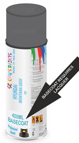 Basecoat aerosol for hyundai - basecoat,