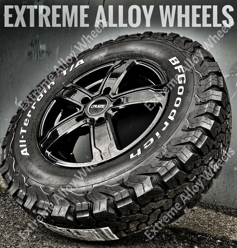 Black swamper alloy wheels - black,