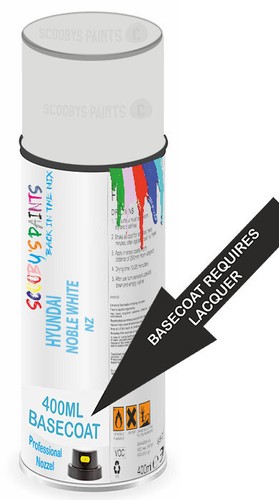 Basecoat aerosol for hyundai - aerosol,