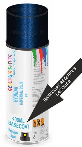 Basecoat aerosol for hyundai - aerosol,