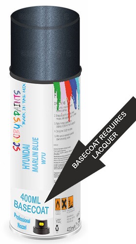 Basecoat aerosol for hyundai - basecoat,