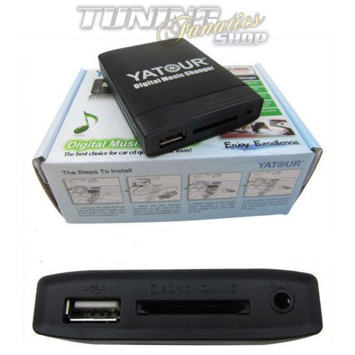 Usb mp3 aux changer adapter - cd,