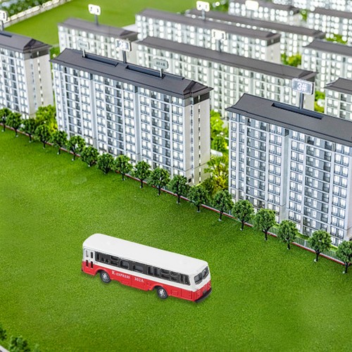 Model railway landscape - model,