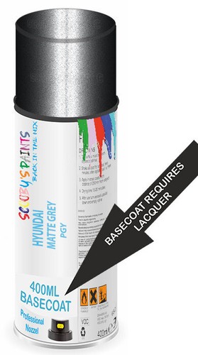 Basecoat aerosol for hyundai - for,