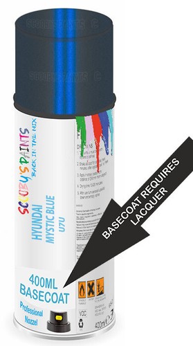 Basecoat aerosol for - for, hyundai