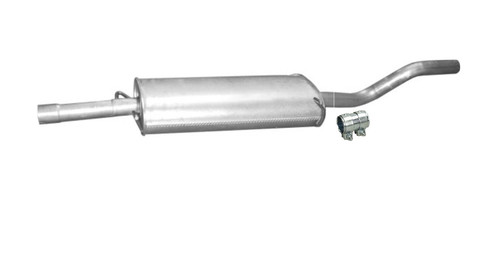 Center silencer exhaust for - center,