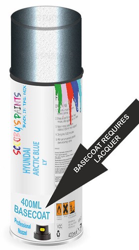 Basecoat aerosol for hyundai - basecoat,