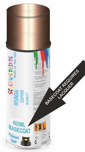 Basecoat aerosol for hyundai - basecoat,