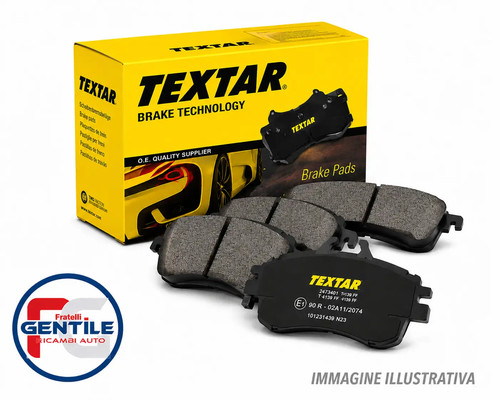 Textar front brake pads - brake,