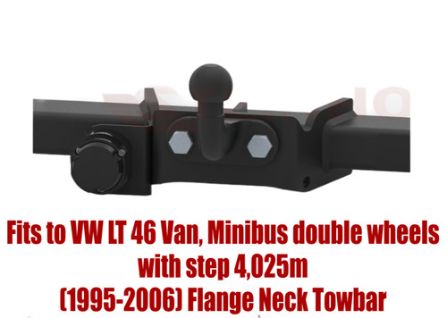 Flange neck tow - flange, for