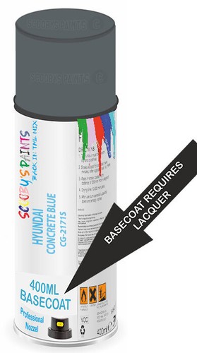 Basecoat aerosol for hyundai - aerosol,