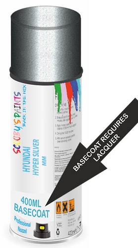 Basecoat aerosol for hyundai - basecoat,