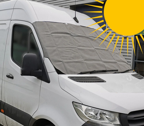Windscreen cover for large van - cover,