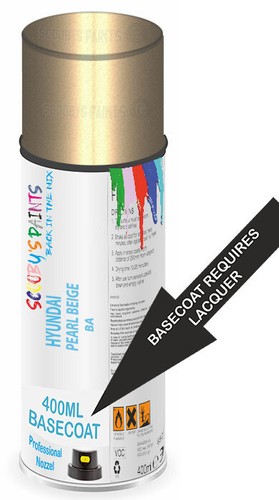 Basecoat aerosol for - basecoat, hyundai