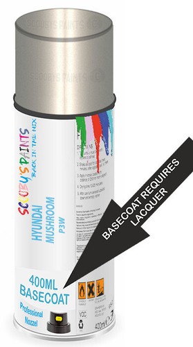 Basecoat aerosol for hyundai - basecoat,
