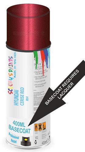 Basecoat aerosol for hyundai - basecoat,