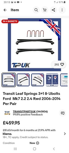 Leaf springs for transit - leaf,