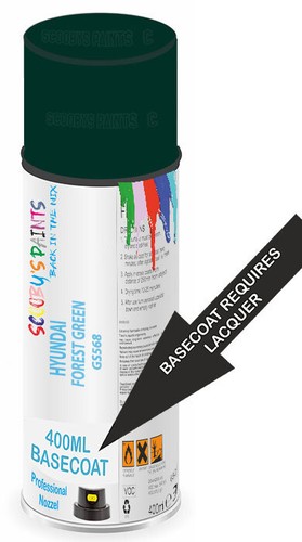 Basecoat aerosol for - basecoat, hyundai