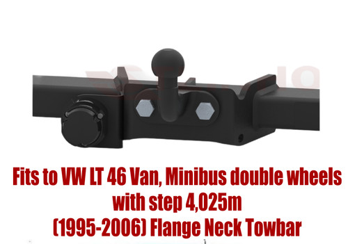Flange neck tow - neck, for