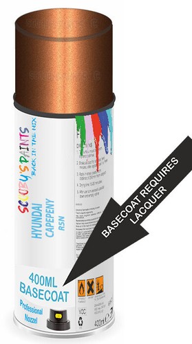 Basecoat aerosol for - for, hyundai