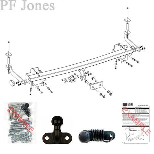 Oris towbar for fiat doblo - oris,